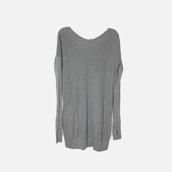 Lululemon The Sweater Life Heathered Medium Grey Pullover Women’s Size Small / 6 - Picture 1 of 8